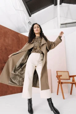 Vestes & Manteaux<Make My Lemonade TRENCH RAOUL TABAC