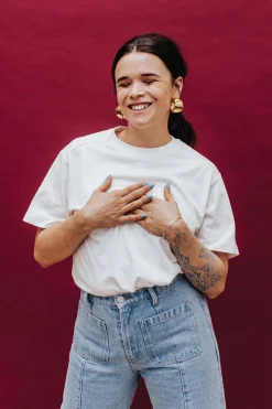 Tops & T-Shirts<Make My Lemonade T-SHIRT SAMMY ECRU