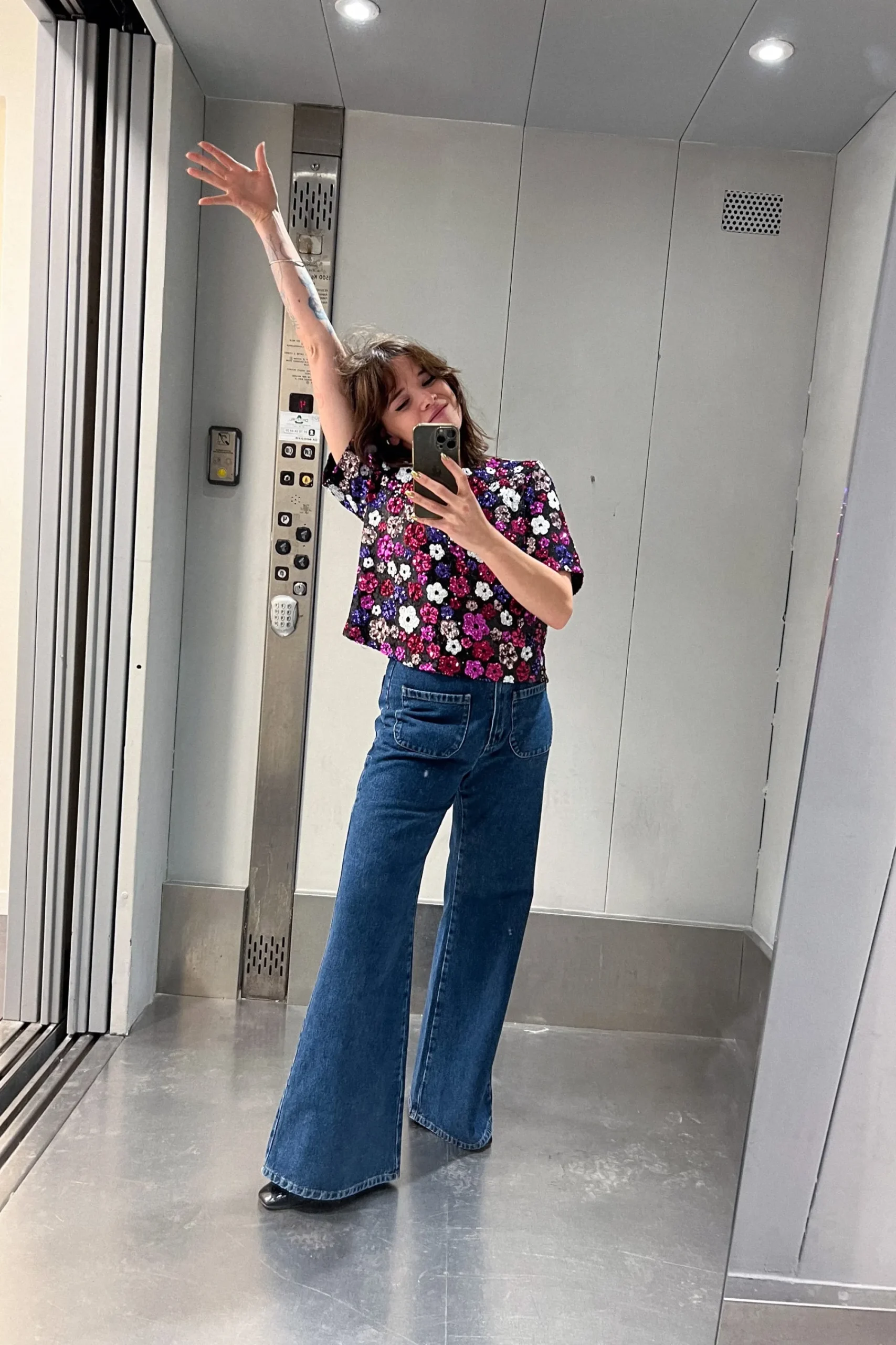 Tops & T-Shirts<Make My Lemonade T-SHIRT SONIA SEQUINS DAISY