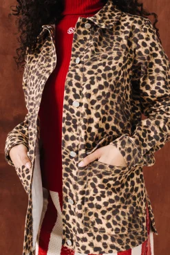 Vestes & Manteaux<Make My Lemonade VESTE NINO LEOPARD