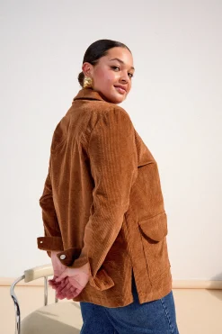 Vestes & Manteaux<Make My Lemonade VESTE NINO VELOURS MACCHIATO