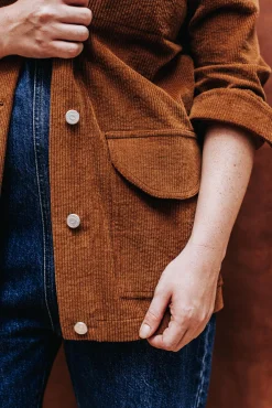 Vestes & Manteaux<Make My Lemonade VESTE NINO VELOURS MACCHIATO